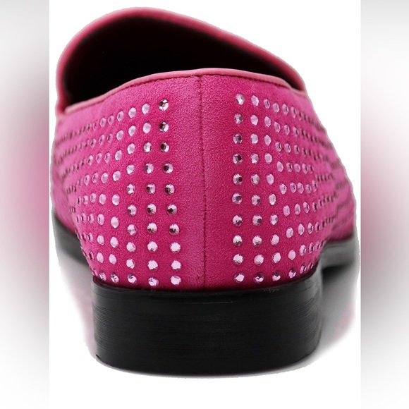 🆕 Men’s Enzo Romeo SPK26 Men's Velvet Rhinestone Dress Loafer, Size 13, … - Picture 3 of 13